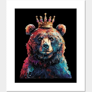 bear king Posters and Art